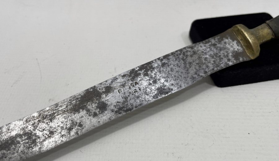 NADİR FORMDA BURSA İŞİ EL YAPIMI BÜYÜK BOY KAPARİ BIÇAĞI