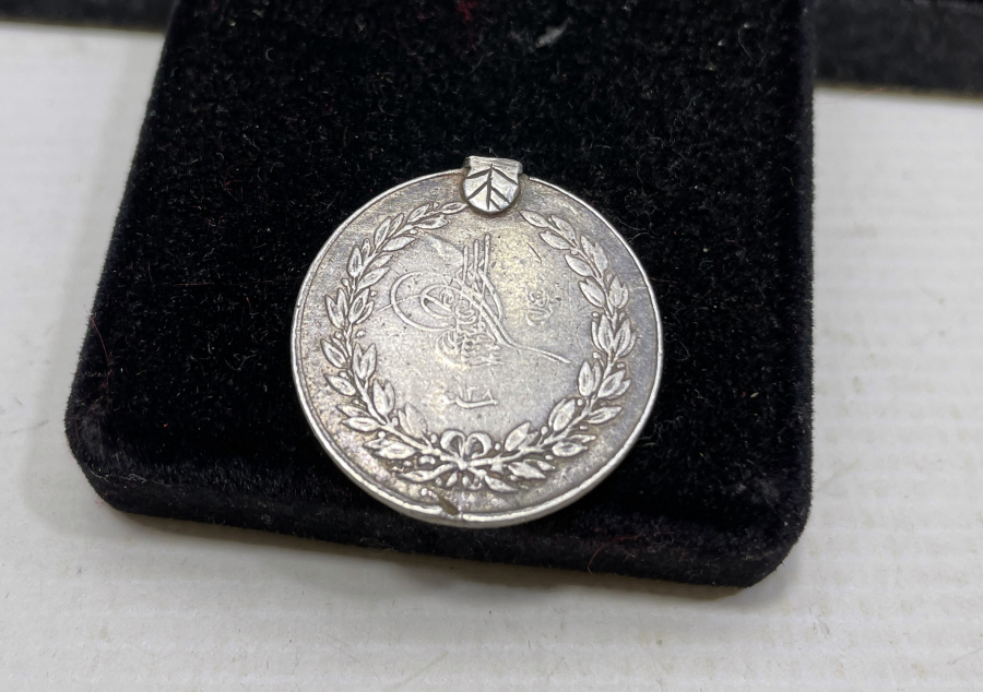 OSMANLI DÖNEMİ ÇOK NADİR CEDİD-İ GİRİT MADALYASI