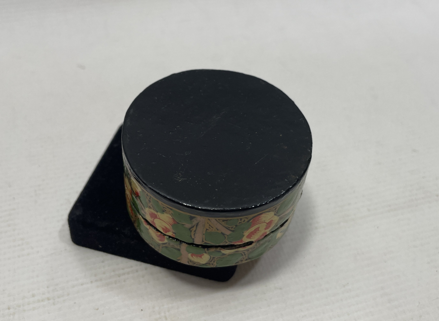 OSMANLI DÖNEMİ EL BOYAMA TESPİH KUTUSU