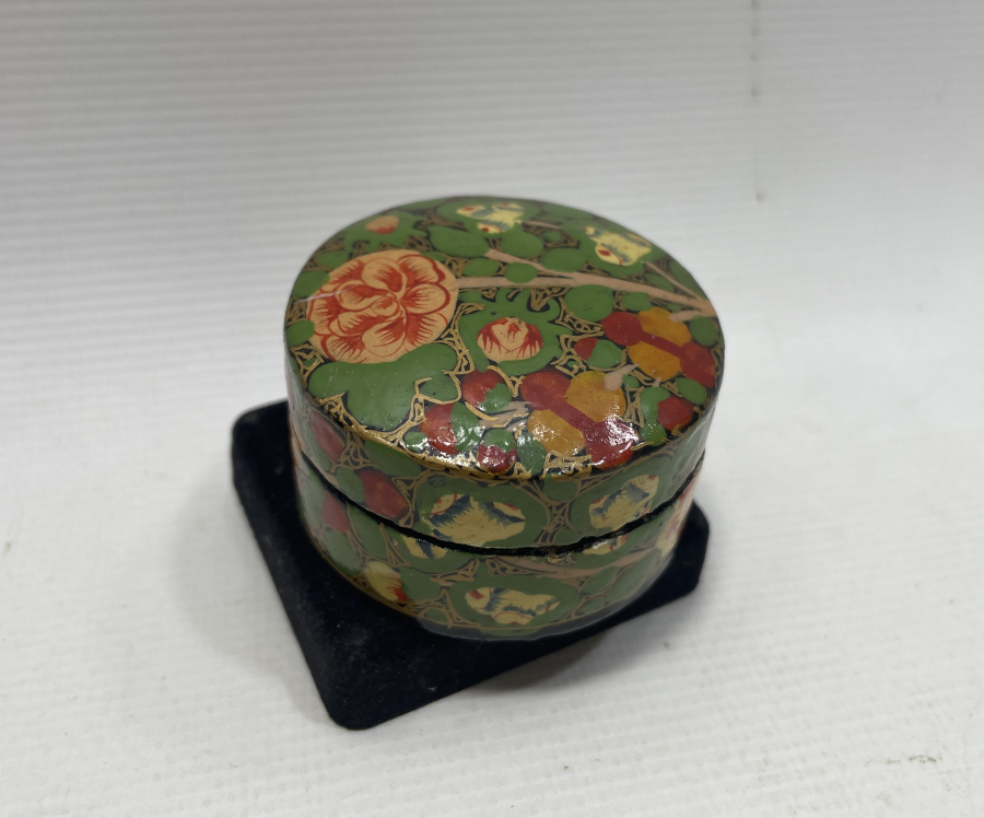 OSMANLI DÖNEMİ EL BOYAMA TESPİH KUTUSU