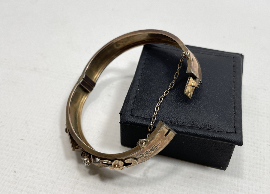 OSMANLI DÖNEMİ İNCİLİ ALTIN BİLEZİK