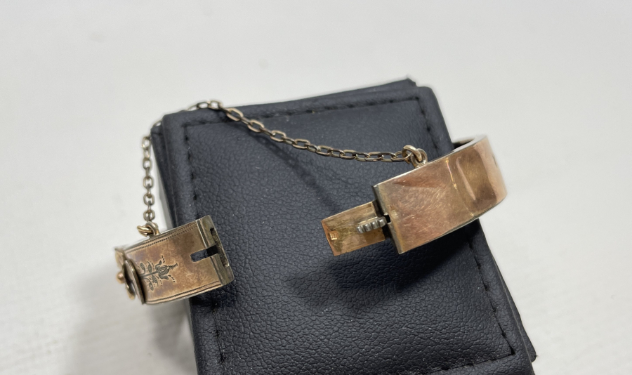 OSMANLI DÖNEMİ İNCİLİ ALTIN BİLEZİK