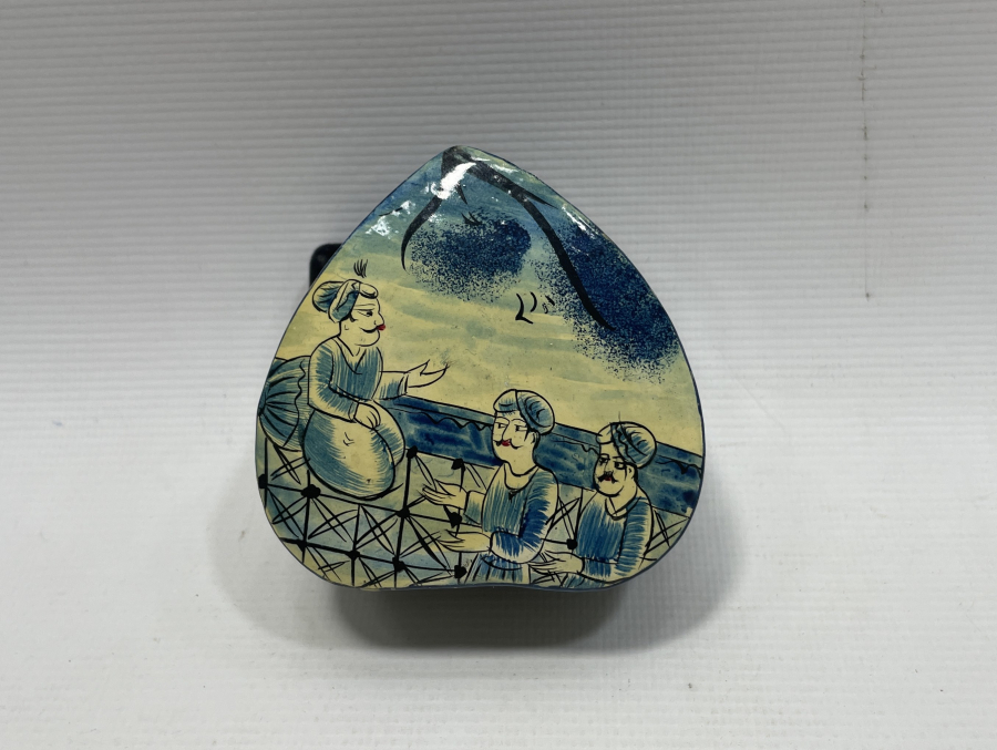 OSMANLI DÖNEMİ NADİR PAPİER MACHE TESPİH KUTUSU