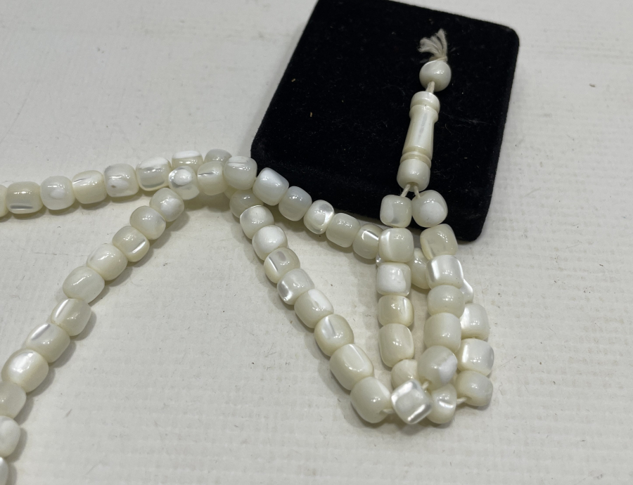 OSMANLI DÖNEMİ SEDEFTEN MAMUL NAMAZ TESPİHİ