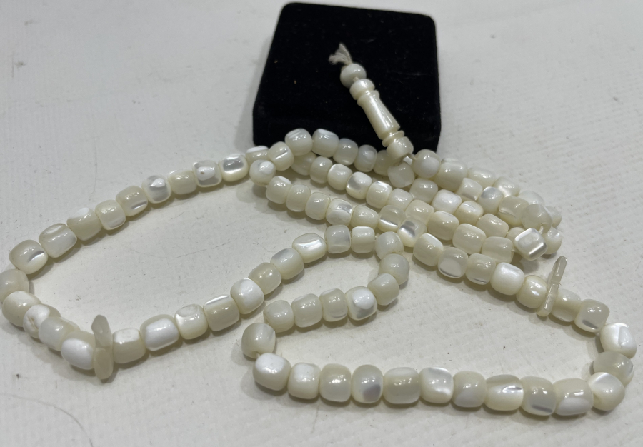 OSMANLI DÖNEMİ SEDEFTEN MAMUL NAMAZ TESPİHİ