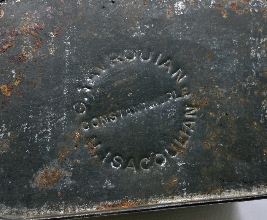 OSMANLI DÖNEMİ YAVRUYAN VE İSACYAN YAPIMI ÇOK NADİR ÇAY KUTUSU