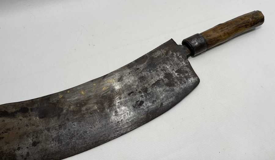 ÜZERİ OSMANLICA YAZILI DEV BOY OSMANLI DÖNEMİ KEBAPÇI ZIRHI