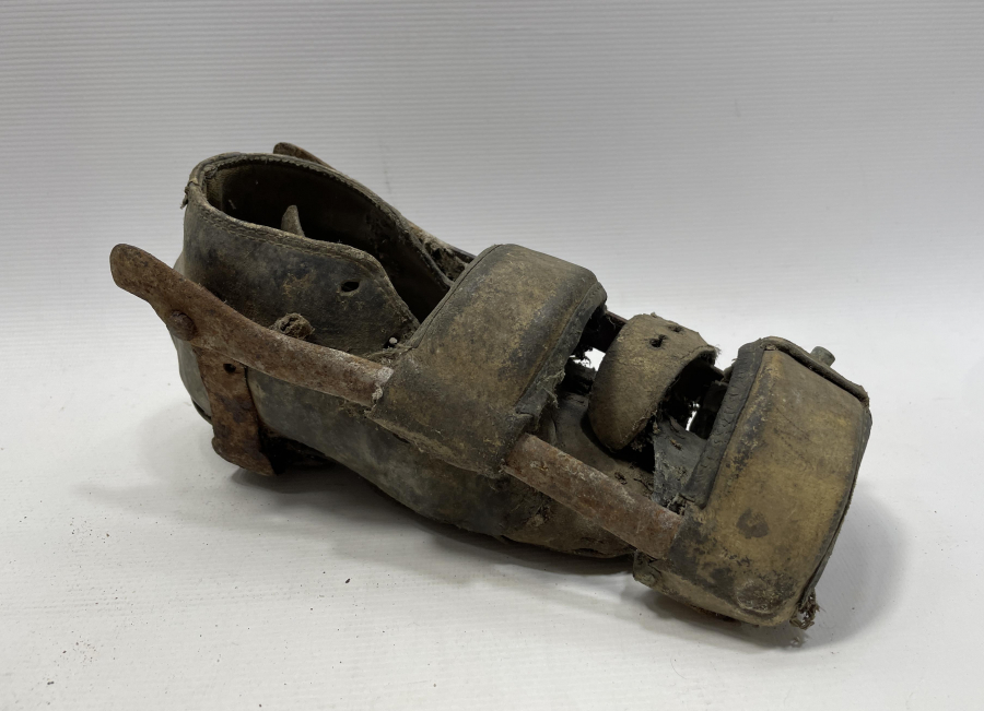 OSMANLI DÖNEMİ ÇOK NADİR HİLAL-İ AHMER TAHTA BACAK