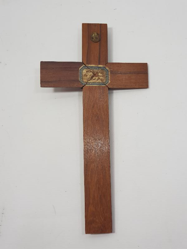 1929 TARİHLİ ÇARMIHA GERİLMİŞ HAZRETİ İSA HEYKELİ - CRUCIFIX 
