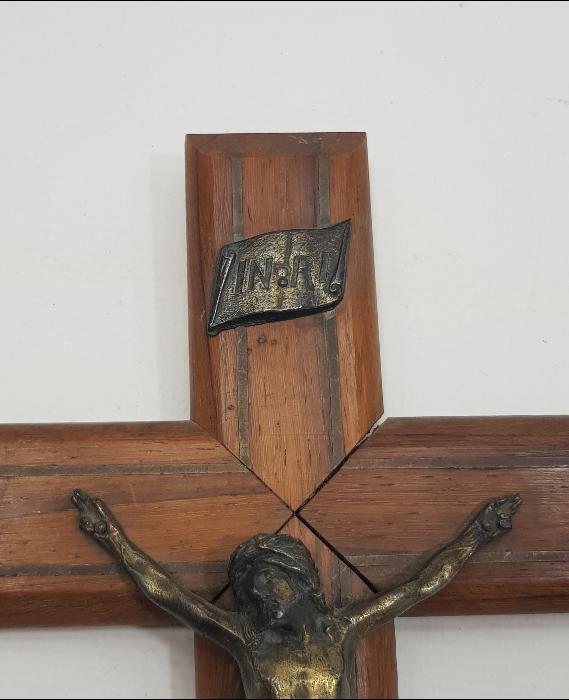 1929 TARİHLİ ÇARMIHA GERİLMİŞ HAZRETİ İSA HEYKELİ - CRUCIFIX 