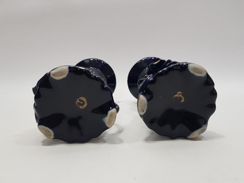 ANTİKA ÇİFT CAPODIMONTE MUMLUK