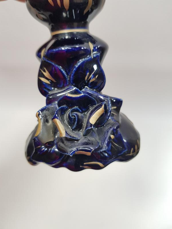 ANTİKA ÇİFT CAPODIMONTE MUMLUK