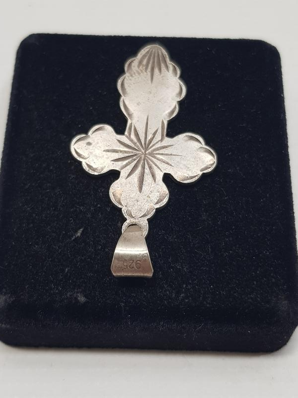 ANTİKA GÜMÜŞ HAÇ