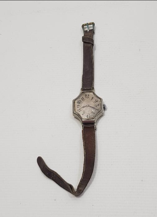 ANTİKA GÜMÜŞ KOL SAATİ 