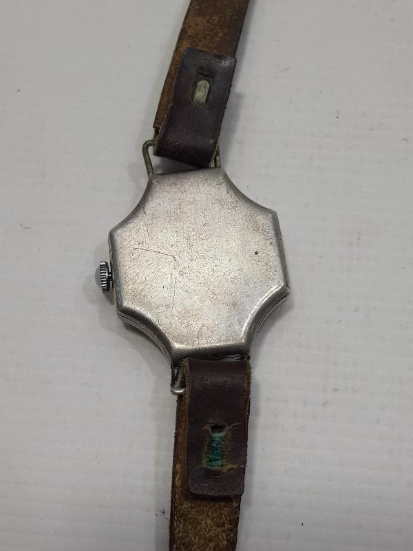 ANTİKA GÜMÜŞ KOL SAATİ 