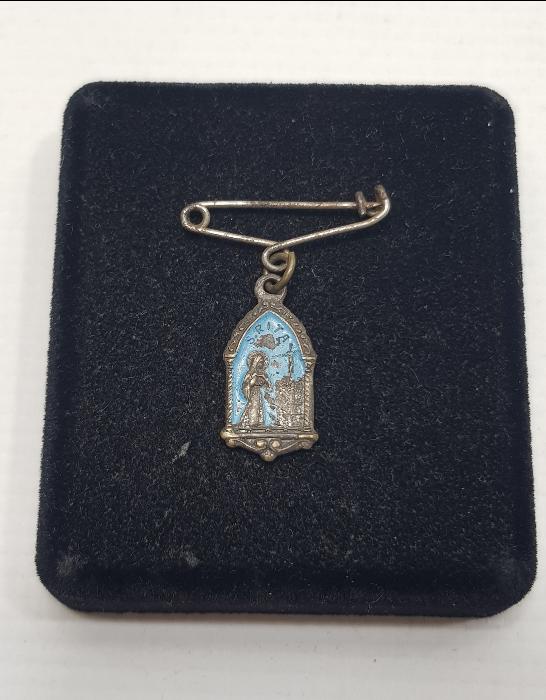 ANTİKA MİNELİ HIRİSTİYAN İŞİ KOLYE UCU