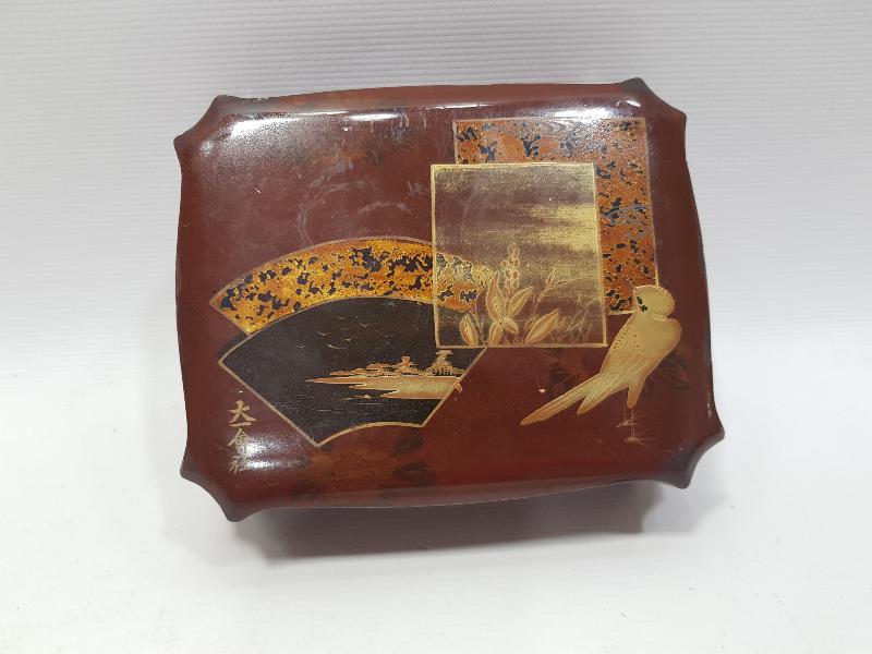 ANTİKA PAPIER MACHE KUTU