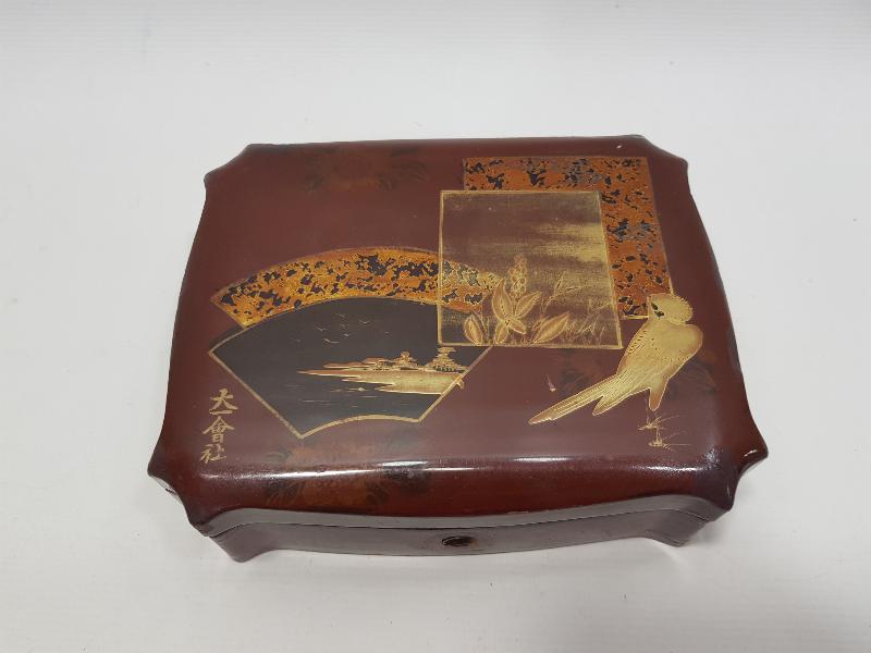 ANTİKA PAPIER MACHE KUTU