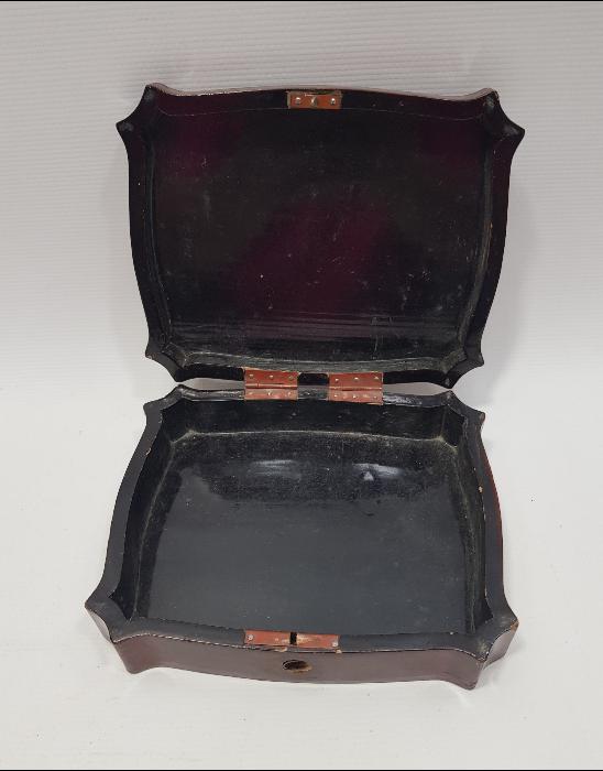 ANTİKA PAPIER MACHE KUTU