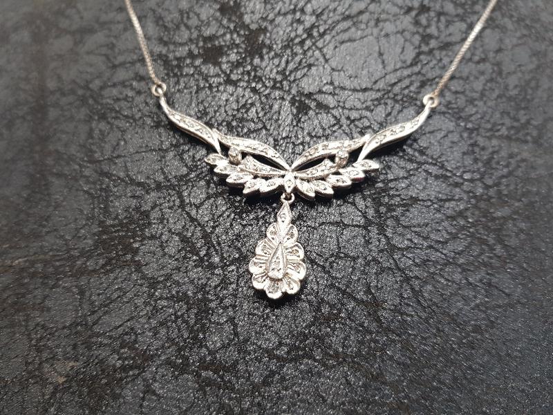 ANTİKA PIRLANTA GERDANLIK 