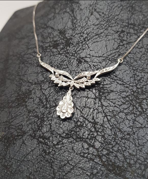 ANTİKA PIRLANTA GERDANLIK 