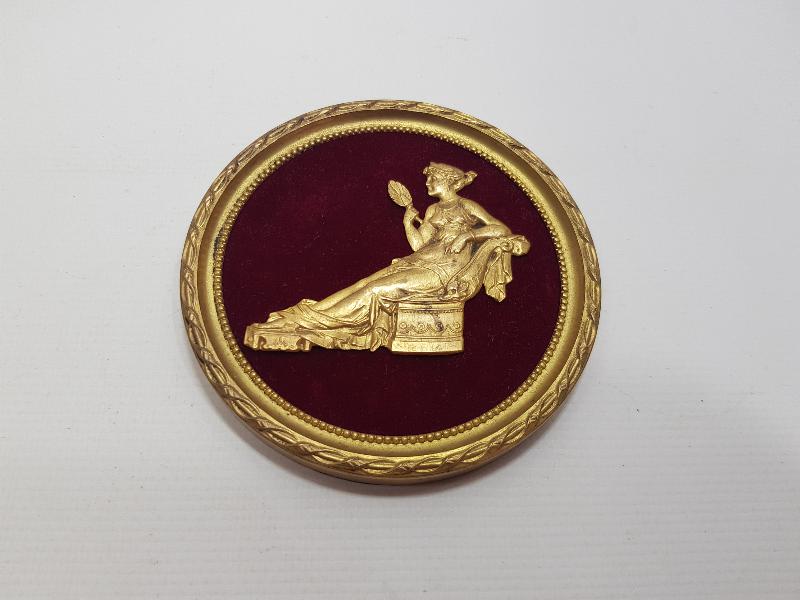 ART NOUVEAU ALTIN KAPLAMA DUVAR SÜSÜ