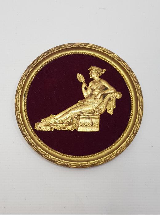 ART NOUVEAU ALTIN KAPLAMA DUVAR SÜSÜ