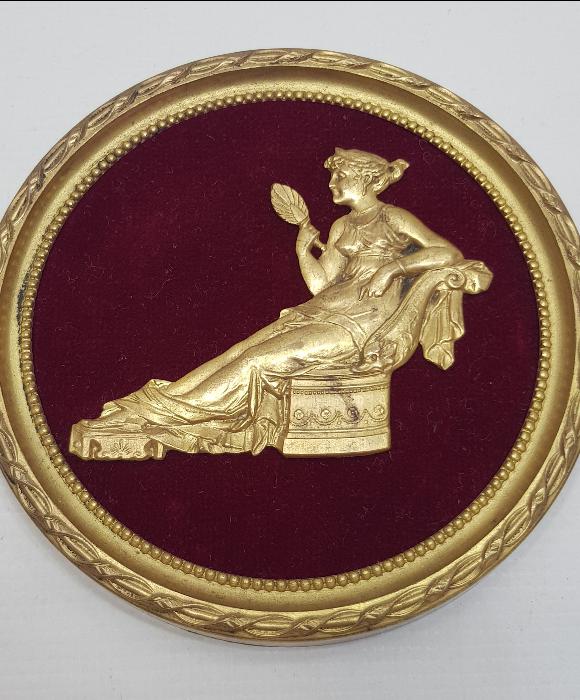 ART NOUVEAU ALTIN KAPLAMA DUVAR SÜSÜ