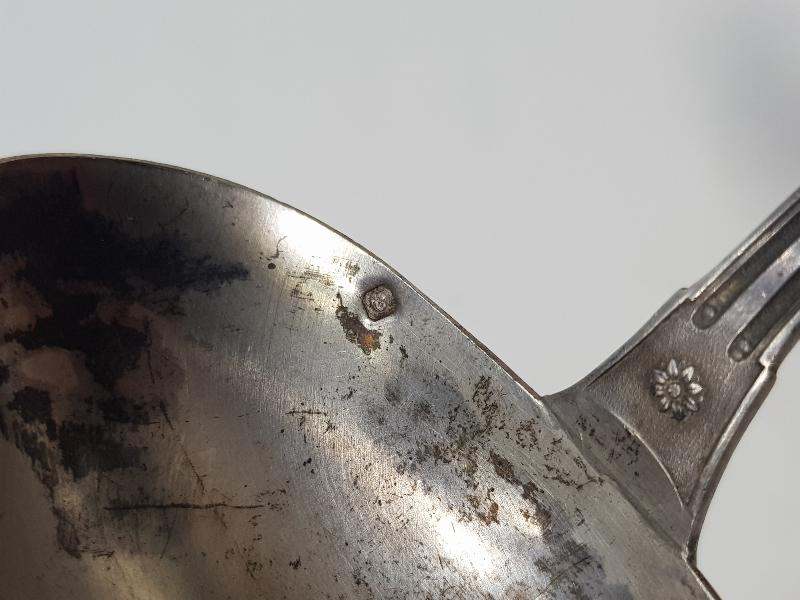 İNGİLİZ GÜMÜŞ SERVİS KEPÇESİ 