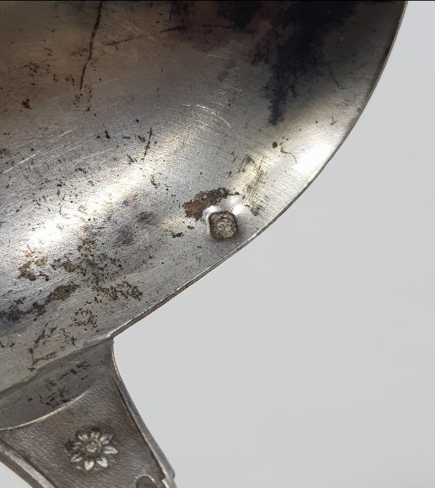 İNGİLİZ GÜMÜŞ SERVİS KEPÇESİ 