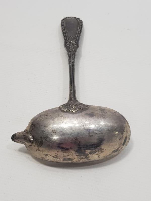 İNGİLİZ GÜMÜŞ SERVİS KEPÇESİ 