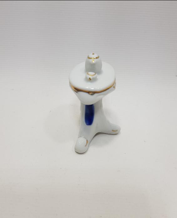 KAHVALTI MASASI FORMLU MİNİ PORSELEN BİBLO