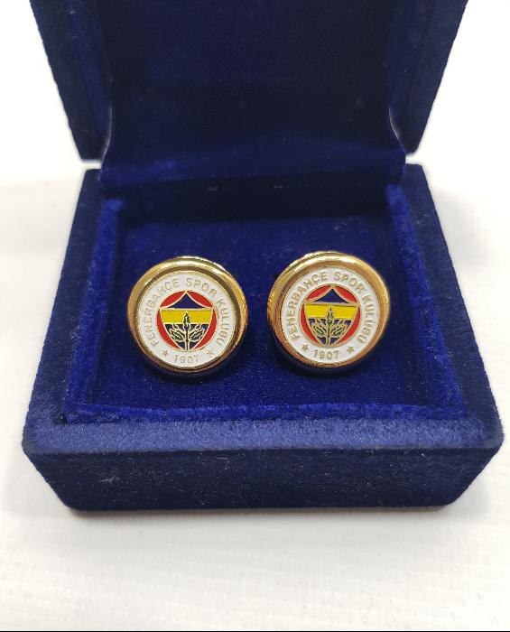 KOLEKSİYONLUK FENERBAHÇE KOL DÜĞMELERİ