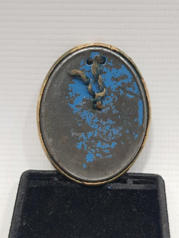 OSMANLI DÖNEMİ AZİZ NEKTARİOS TEMALI TENEKE İKONA