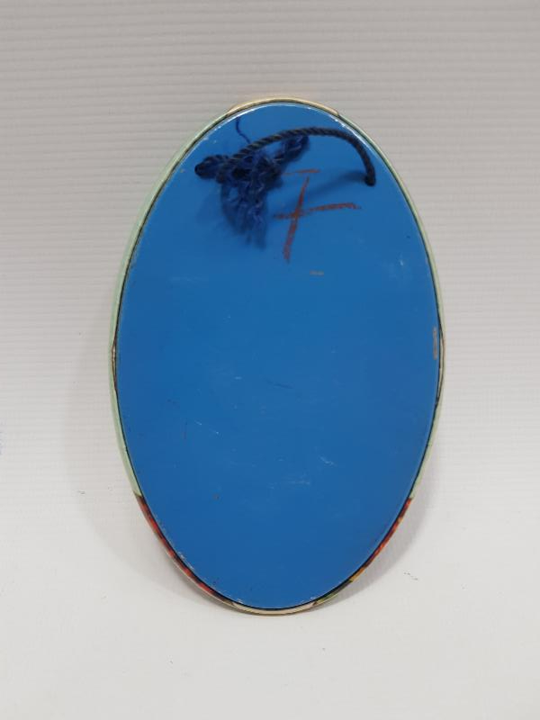 OSMANLI DÖNEMİ AZİZ NİKOLA TEMALI TENEKE İKONA