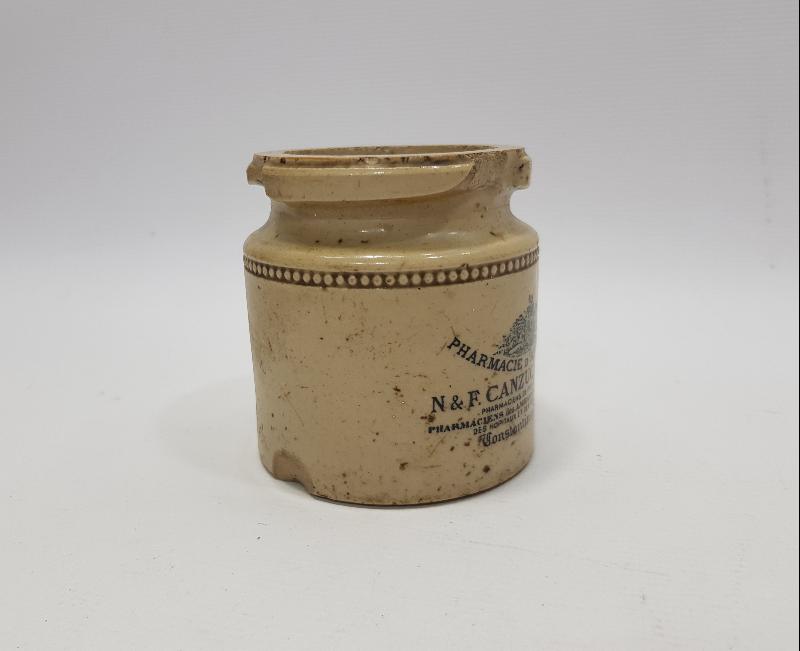 OSMANLI DÖNEMİ CANZUCH FRERES CONSTANTINOPLE İLAÇ ŞİŞESİ