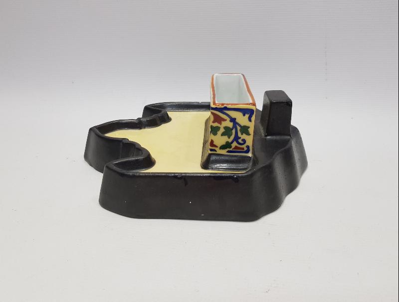 OSMANLI DÖNEMİ CONSTANTINOPLE DAMGALI TURMAC PORSELEN KALEMLİK