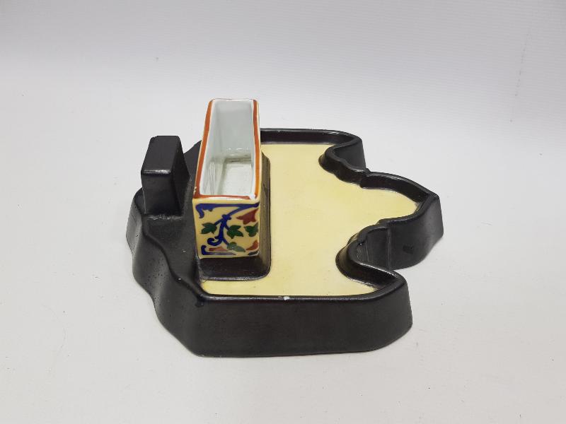 OSMANLI DÖNEMİ CONSTANTINOPLE DAMGALI TURMAC PORSELEN KALEMLİK