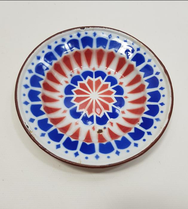 OSMANLI DÖNEMİ EMAYE TABAK 