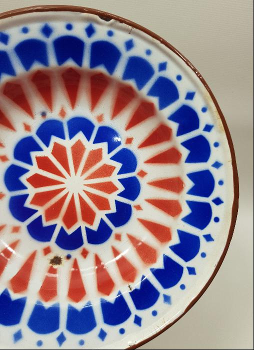 OSMANLI DÖNEMİ EMAYE TABAK 