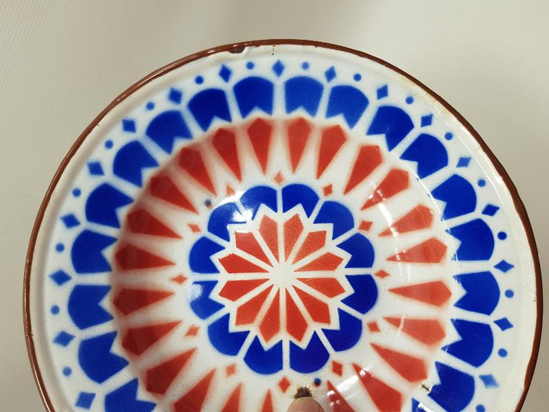 OSMANLI DÖNEMİ EMAYE TABAK 