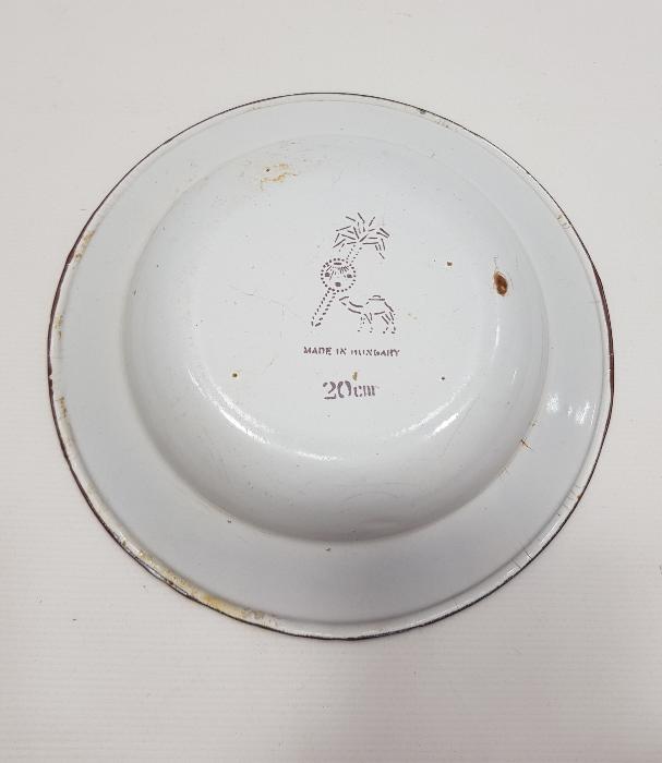 OSMANLI DÖNEMİ EMAYE TABAK 