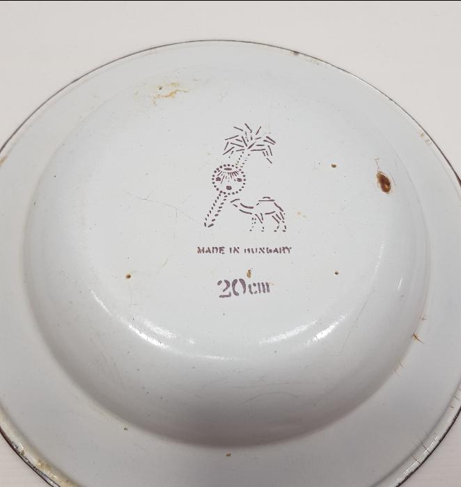 OSMANLI DÖNEMİ EMAYE TABAK 