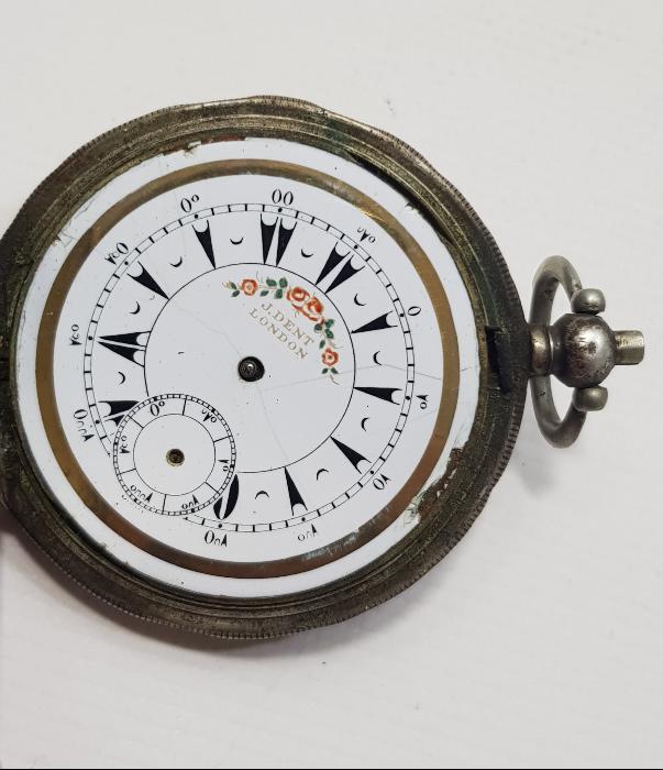 OSMANLI DÖNEMİ J. DENT LONDON MARKA GÜMÜŞ ŞEHZADE CEP SAATİ