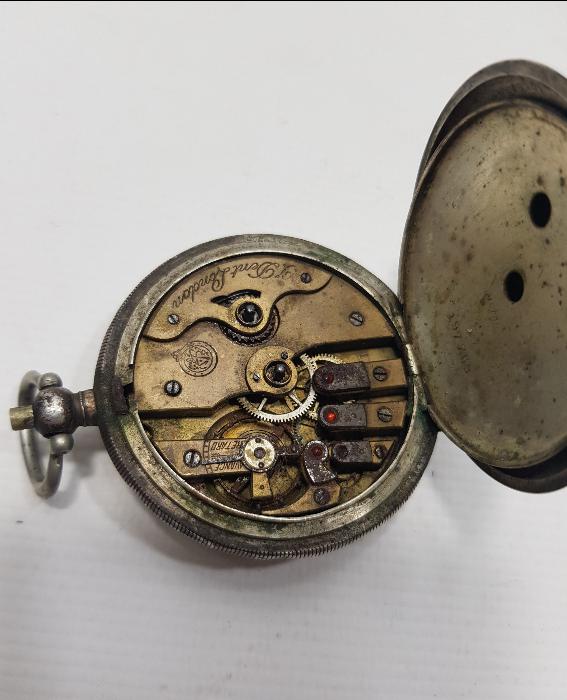 OSMANLI DÖNEMİ J. DENT LONDON MARKA GÜMÜŞ ŞEHZADE CEP SAATİ