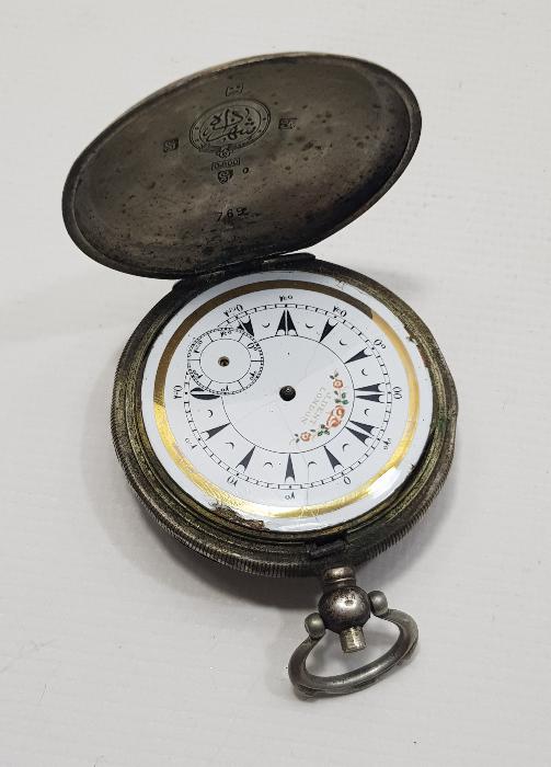 OSMANLI DÖNEMİ J. DENT LONDON MARKA GÜMÜŞ ŞEHZADE CEP SAATİ