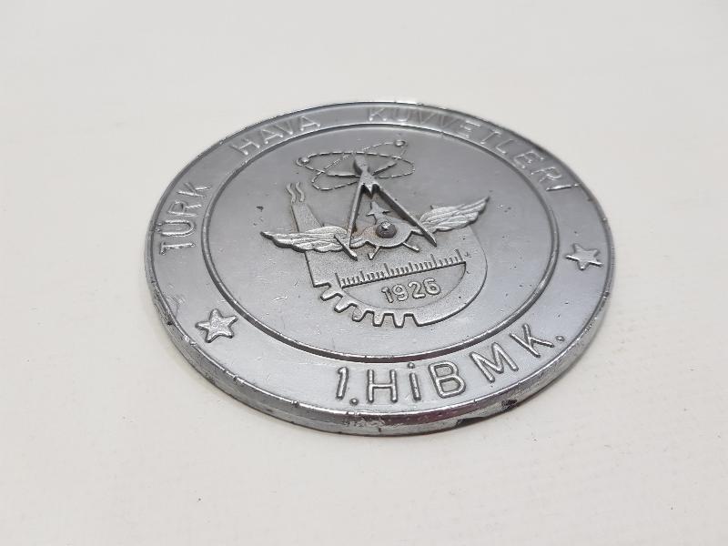 TÜRK HAVA KUVVETLERİ 1. HAVA İKMAL BAKIM MERKEZ KOMUTANLIĞI MADALYON