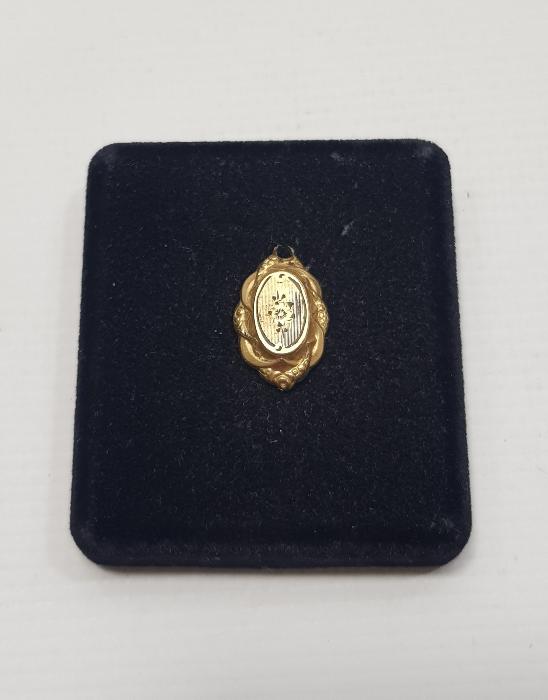 ART NOUVEAU ALTIN KAPLAMA KOLYE UCU