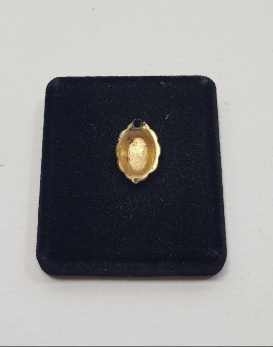 ART NOUVEAU ALTIN KAPLAMA KOLYE UCU