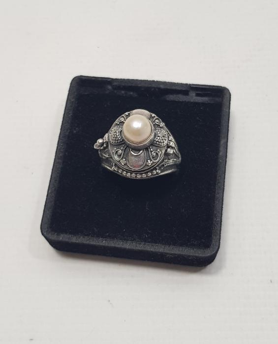 ÖZEL YAPIM GÜMÜŞ ZEHİR YÜZÜĞÜ